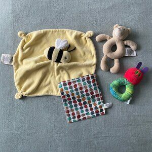 4 baby sensory toys